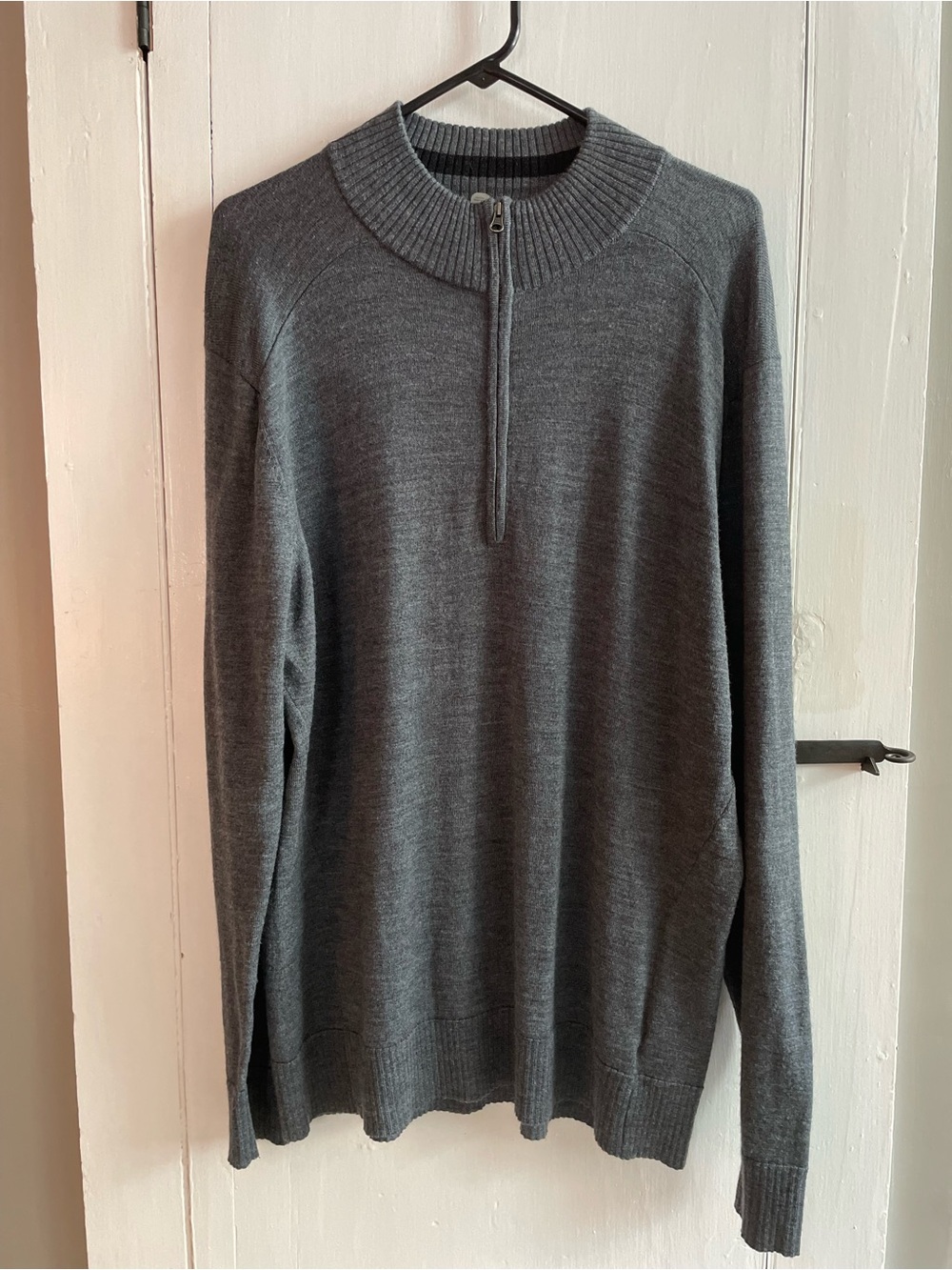SMARTWOOL Merino Wool Blend 1/4 Zip Versatile Year-Round Baselayer Size Mens XL